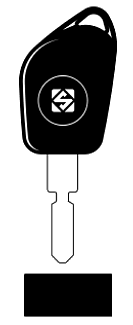 Afbeelding van Silca Transpondersleutel brass NE78T14