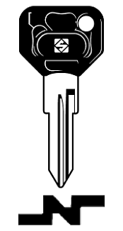 Afbeelding van Silca Autosleutel plastic kop staal GT6RAP