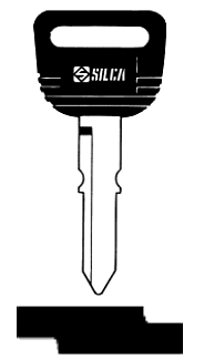 Afbeelding van Silca Autosleutel plastic kop brass HON38P