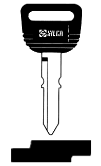 Afbeelding van Silca Autosleutel plastic kop brass HON38RP