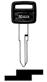 Afbeelding van Silca Autosleutel plastic kop brass HON42AP