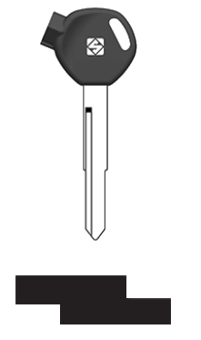 Afbeelding van Silca Scootersleutel plastic kop brass HON86RMP