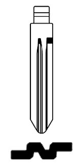 Afbeelding van Silca universele afstandsbediening insert NSN14CH