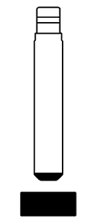 Afbeelding van Silca universele afstandsbediening insert VA6CH