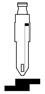 Afbeelding van Silca Flip Key insert NE73FH