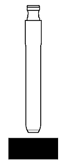 Afbeelding van Silca Flip Key insert HU134FH