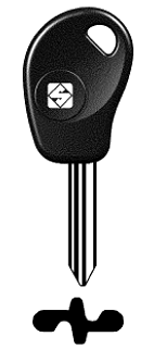 Afbeelding van Silca Transpondersleutel nikkel SX9T14