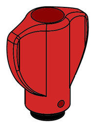 Afbeelding van Silca knop voor klembek UC F-series  D946028ZR