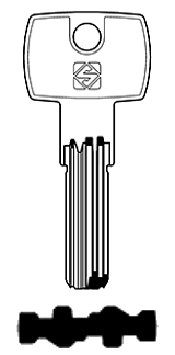 Afbeelding van Silca Boringsleutel brass PT9
