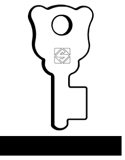 Afbeelding van Silca Cilindersleutel ijzer 1009