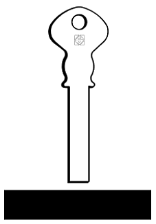 Afbeelding van Silca Cilindersleutel ijzer CX7
