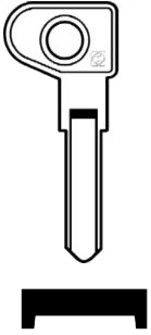 Afbeelding van Silca Cilindersleutel staal ASP1