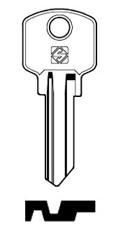 Afbeelding van Silca Cilindersleutel staal BZ2