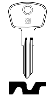 Afbeelding van Silca Cilindersleutel staal EL4