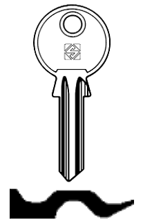 Afbeelding van Silca Cilindersleutel staal SE3R