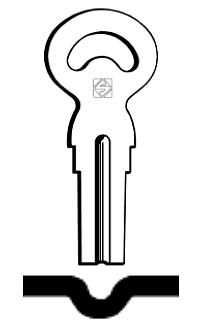 Afbeelding van Silca Plaatsleutel APE1