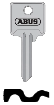 Afbeelding van Abus sleutel 85/40 RS