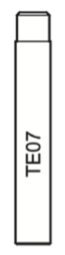 Afbeelding van Silca taster TE07 SWIFT D741438ZB