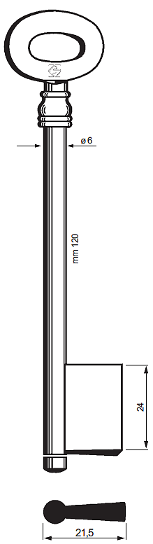 Afbeelding van 5512 DOP 125x6mm