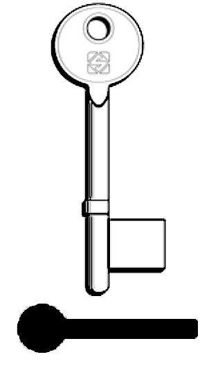 Afbeelding van Silca borstsleutel 3UN1L