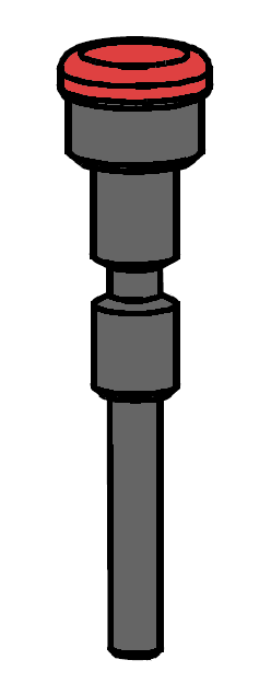 Afbeelding van Silca Carriage Release pin Bravo D924045ZR