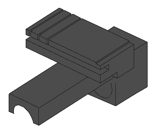 Afbeelding van Silca MOBILE JAW FOR LEFT CLAMP D910489ZR