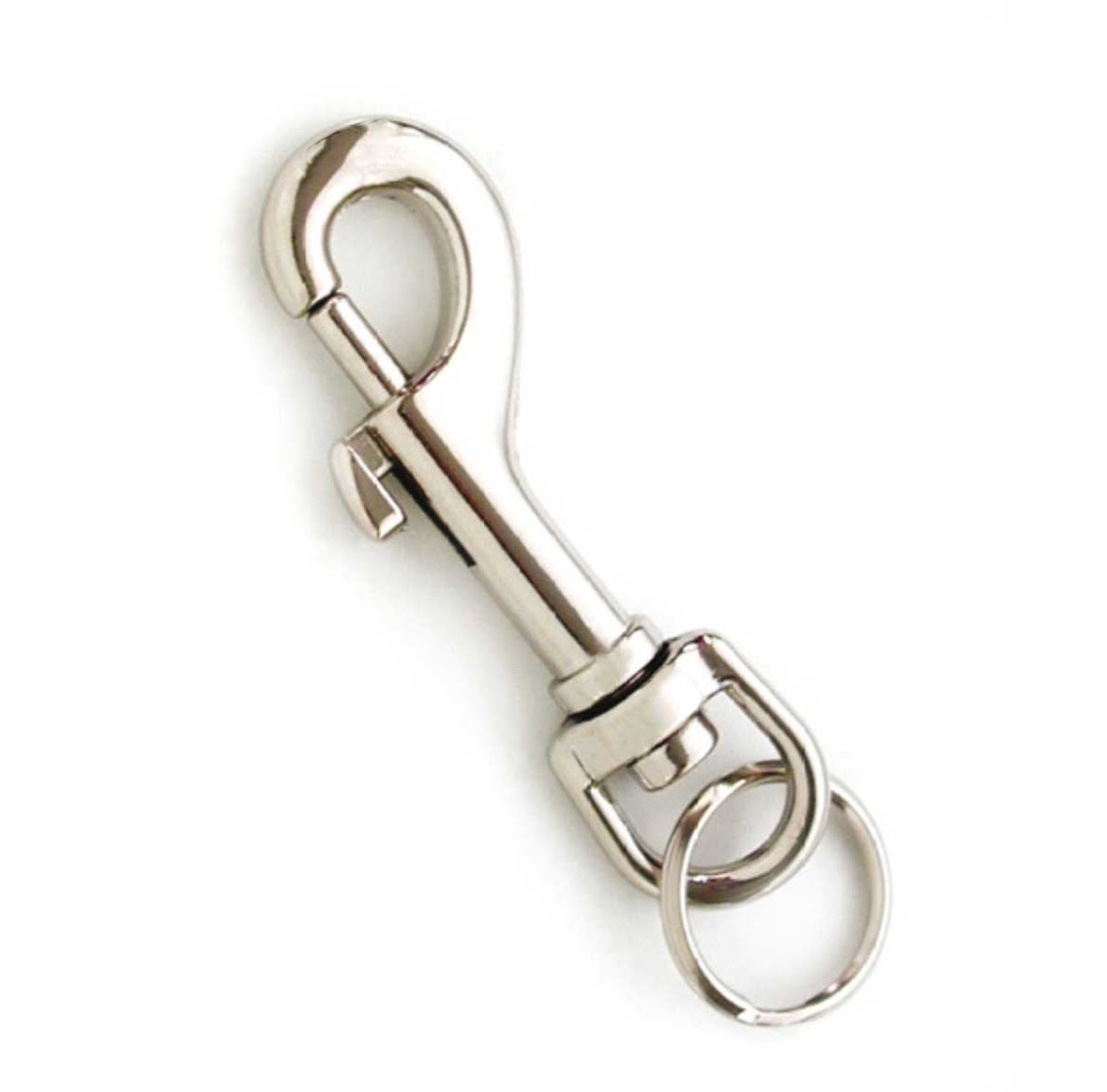 Afbeelding van Musketon IJzer Vernikkeld Groot (75mm)