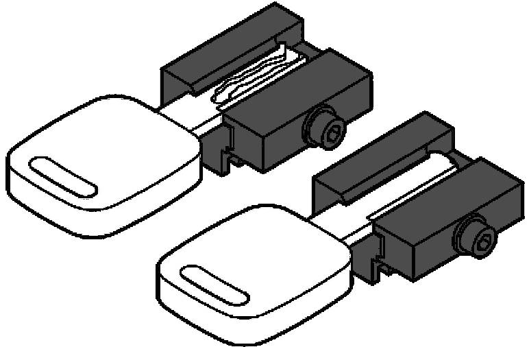 Afbeelding van Silca adapter HU66 voor Matrix D711803ZB
