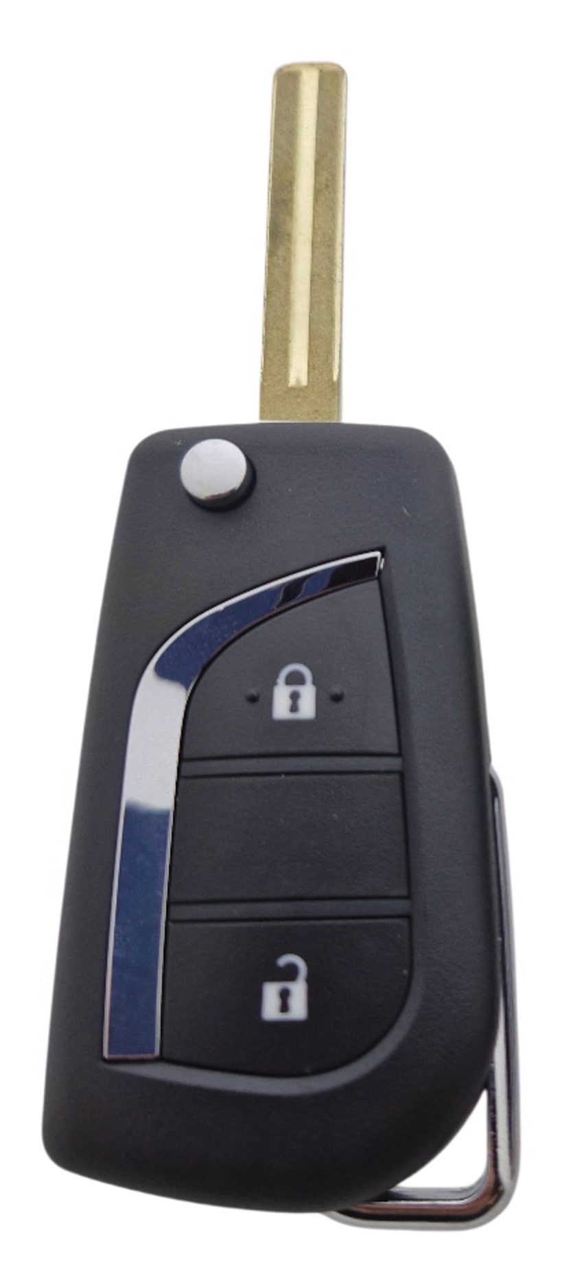 Afbeelding van Lege behuizing TOYOTA 2-knops TOY2B (TOY49 op profiel)