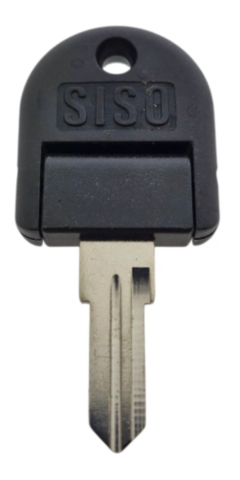Afbeelding van SISO cilindersleutel FN2 met plastic scharnier kop