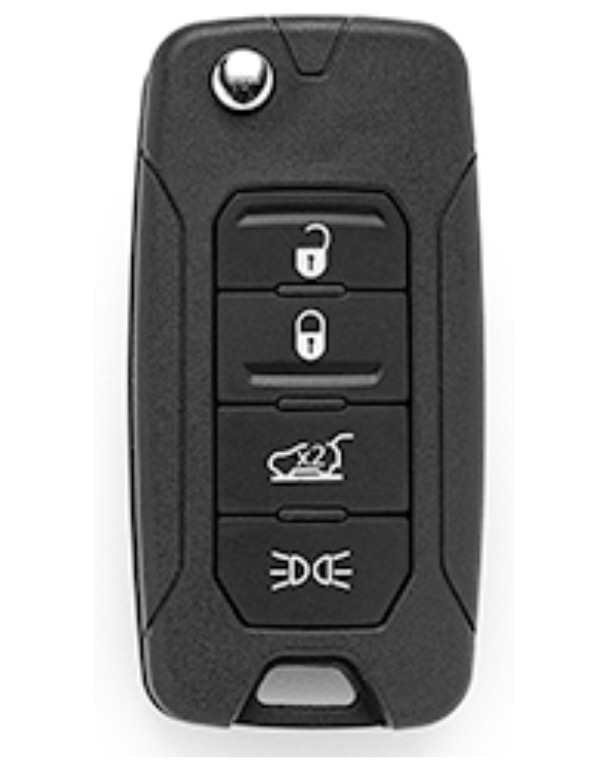 Afbeelding van Silca lege behuizing Jeep 3-knops SIP22MRS7