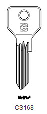 Afbeelding van Silca Cilindersleutel brass CS168
