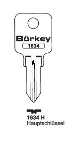 Afbeelding van Borkey 1634H Cilindersleutel voor MLM