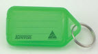 Afbeelding van Kevron sleutellabels groot groen (schrijfvlak 74x38) 25 stuks