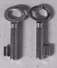 Afbeelding van DX grendelslotsleutel art. 70B - 15