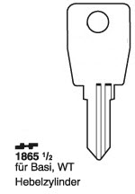 Afbeelding van Borkey 1865½ Cilindersleutel voor Basi, WT