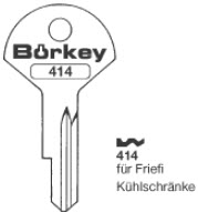 Afbeelding van Borkey Cilindersleutel 414