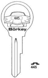 Afbeelding van Borkey Cilindersleutel 445