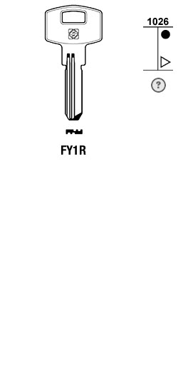 Afbeelding van Silca Boringsleutel brass FY1R