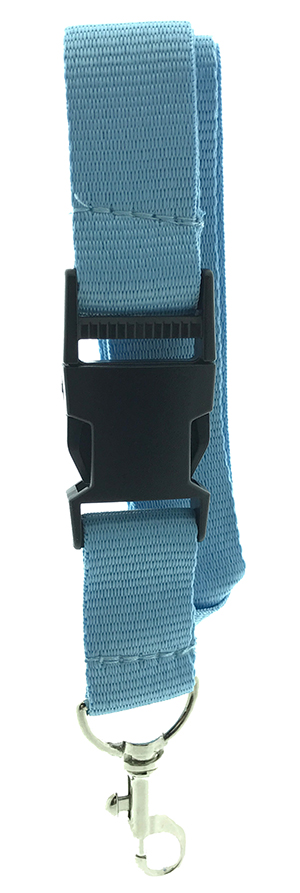 Afbeelding van Lanyard / keycord lichtblauw