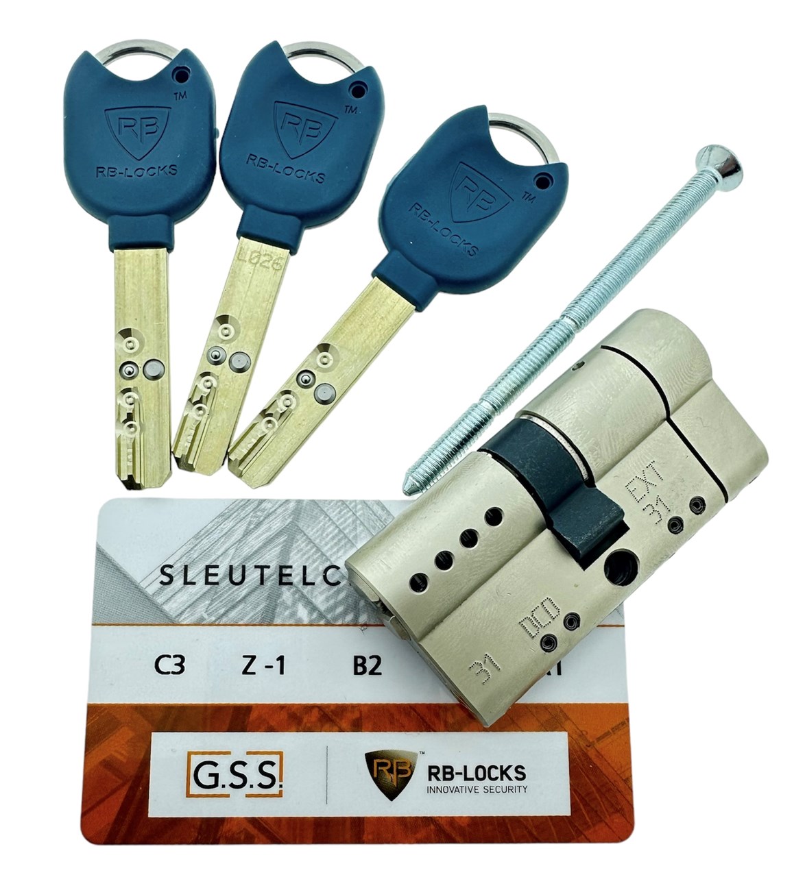 Afbeelding van LocXis+ P12 profielcilinder 30-30 skg*** EXTRA CLASSE