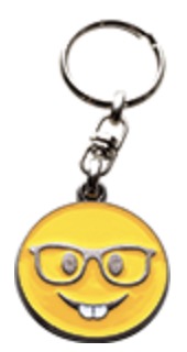 Afbeelding van Sleutelhanger Emoji NERD FACE (5 stuks)  AVK7249