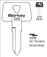 Afbeelding van Borkey 1479 Cilindersleutel voor YAMAHA