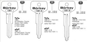Afbeelding van Borkey 1361½A Cilindersleutel voor TOYOTA