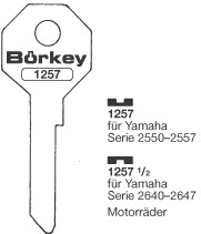 Afbeelding van Borkey 1257 Cilindersleutel voor YAMAHA MOTOR