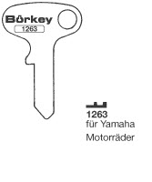Afbeelding van Borkey 1263 Cilindersleutel voor YAMAHA