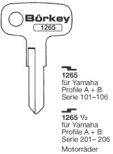 Afbeelding van Borkey 1265 Cilindersleutel voor YAMAHA