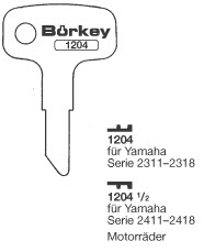 Afbeelding van Borkey 1204 Cilindersleutel voor YAMAHA MOTORR.