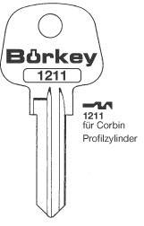 Afbeelding van Borkey 1211 Cilindersleutel voor RENAULT R 14