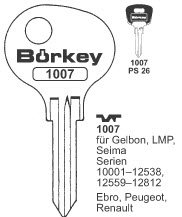 Afbeelding van Borkey 1007 voor LMP RENAULT